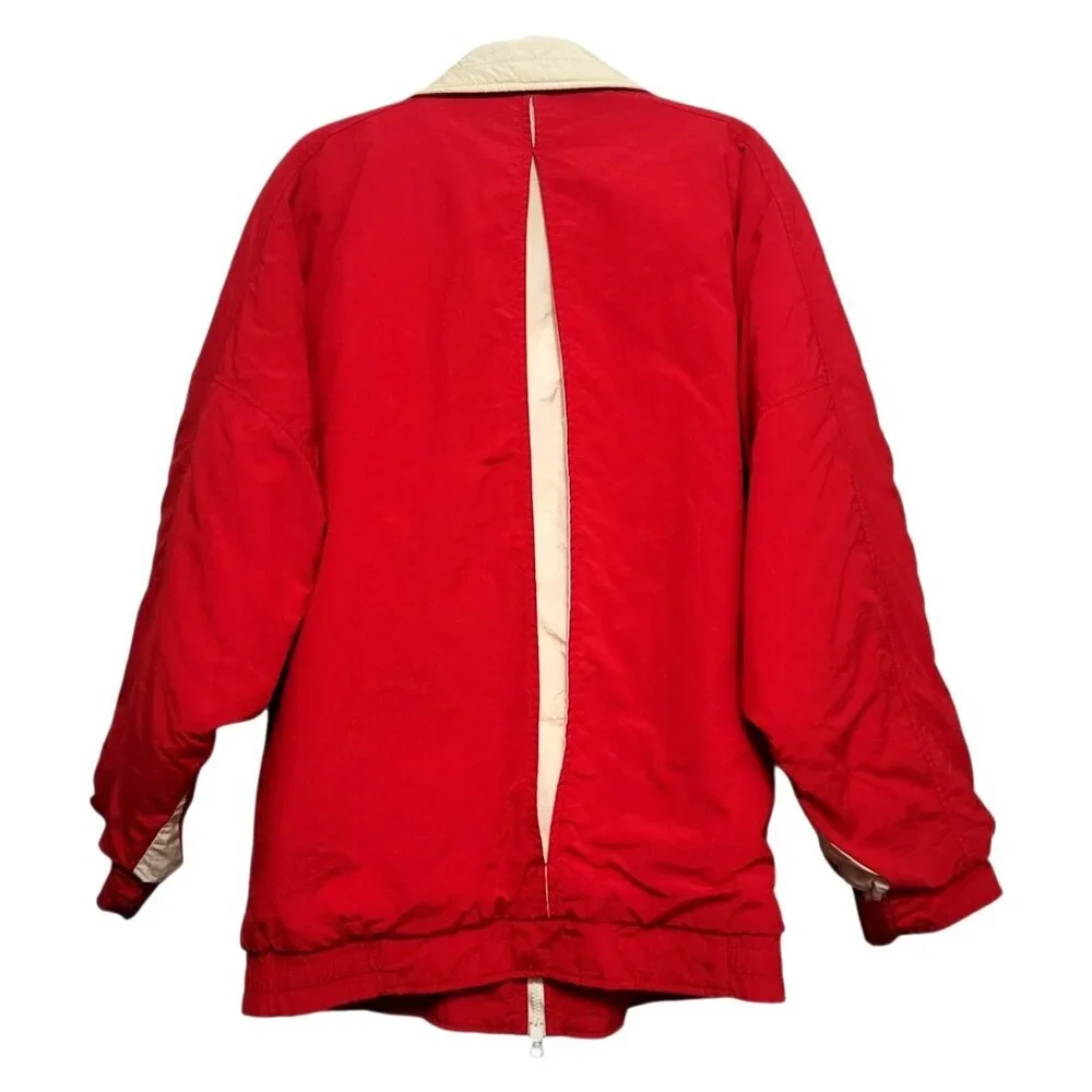 Vintage Woolrich Alpine Ski Jacket Red Winter Coat